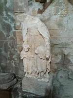 Mont-Saint-Vincent, Eglise, Statue du 16eme (2)